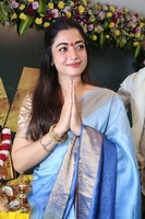 Rashmika Mandanna at Mysaa Launch